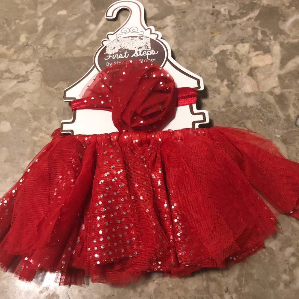 Infant Tutu headband set
